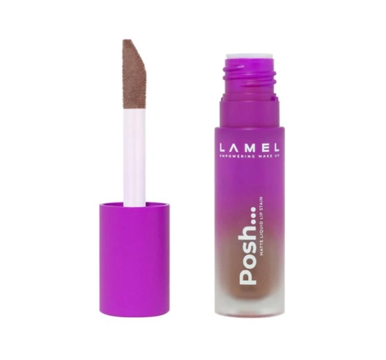 Lamel Posh Matte Liquid Lip Stain pomadka do ust 401 Milk Cacao 4ml