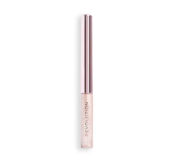 Makeup Revolution Festive Allure błyszczący eyeliner do powiek Champagne Rose Gold 2,4ml