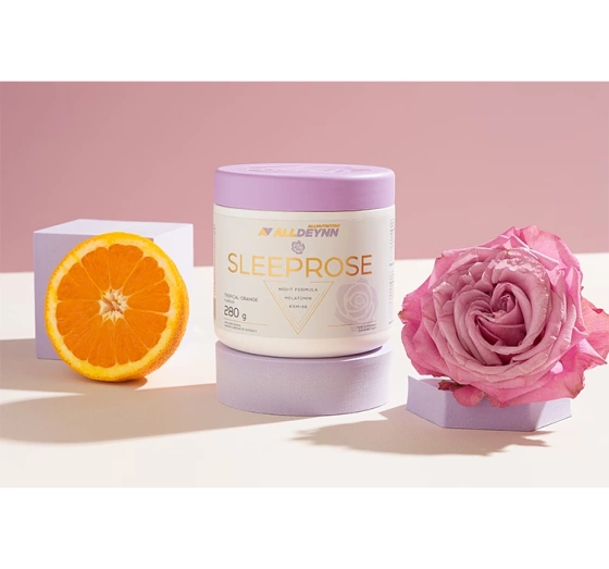 Allnutrition Alldeynn Sleeprose suplement diety w proszku Lemon Orange 280 g