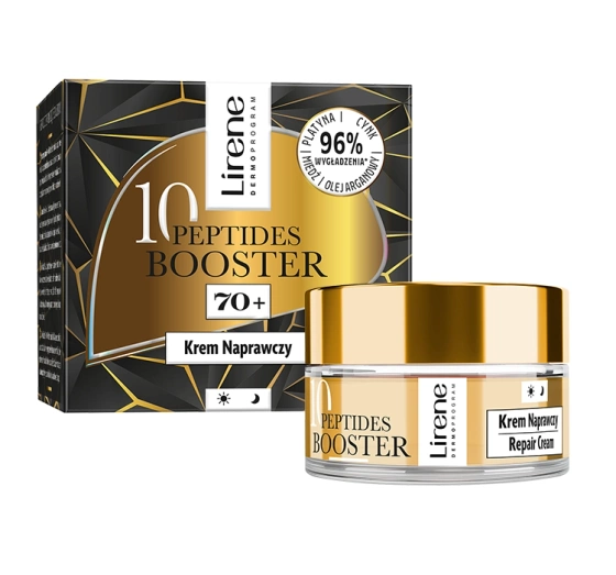 Lirene 10 Peptides Booster krem naprawczy 70 50 ml