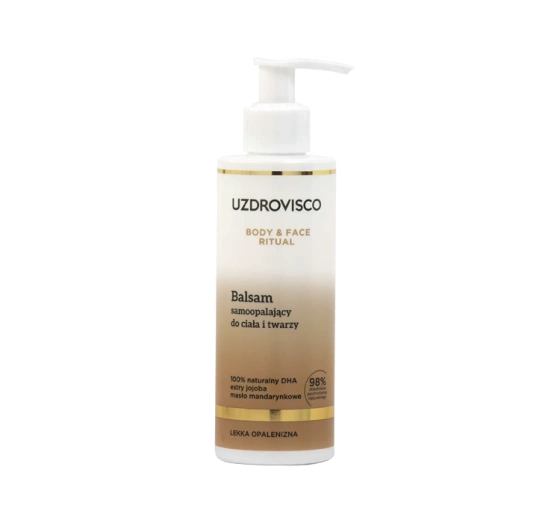 Uzdrovisco Body & Face Ritual balsam samoopalający do ciała i twarzy 200ml