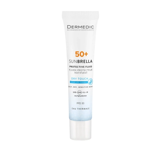 Dermedic Sunbrella matujący krem do twarzy ochronny SPF50 PPD30 40 ml