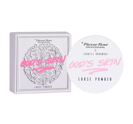Pierre Rene x Jędrzej Urbański puder sypki do twarzy God's Skin 12g