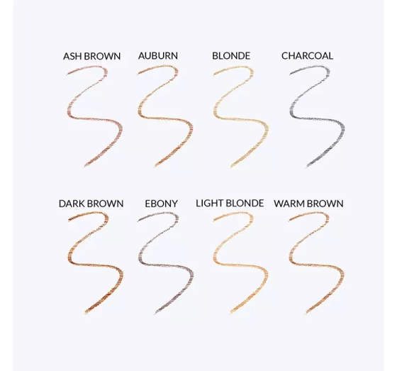 Bh Cosmetics Brow Designer dwustronna kredka do brwi Charcoal