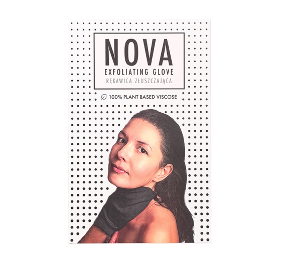 Sister Young Nova złuszczająca rękawica do peelingu ciała Black