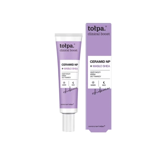 Tołpa Clinical Boost Ceramid NP Masło Shea odżywczy krem do twarzy 40ml