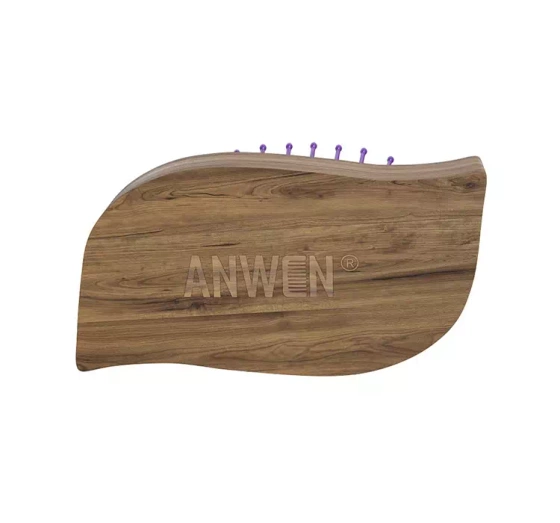 Anwen Travel Hair Brush mini drewniana szczotka do włosów