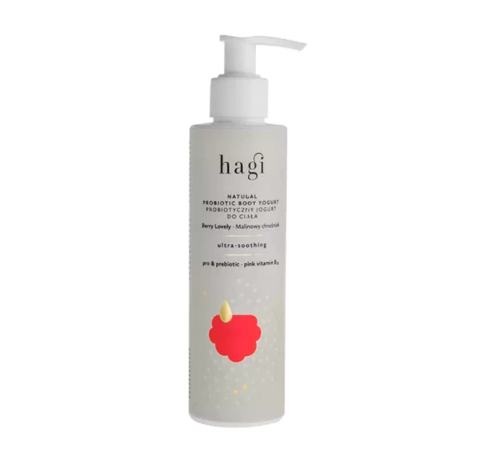 Hagi Malinowy Chruśniak probiotyczny jogurt do ciała 200 ml