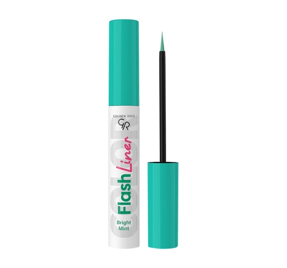 Golden Rose Flash Liner eyeliner w płynie 101 Bright Mint 3,5 ml