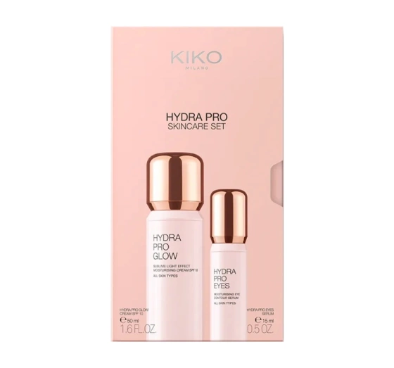 KIKO Milano Hydra Pro Skincare Set zestaw kosmetyków do pielęgnacji twarzy krem 50 ml serum 15 ml