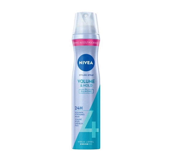 NIVEA Volume&Hold lakier do włosów cienkich 4 Hold 250 ml