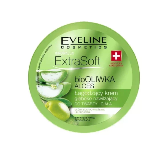 Eveline Cosmetics Extra Soft Bio nawilżający krem z aloesem 175 ml