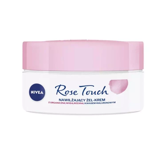 NIVEA Rose Touch nawilżający żel-krem do twarzy na dzień 50 ml