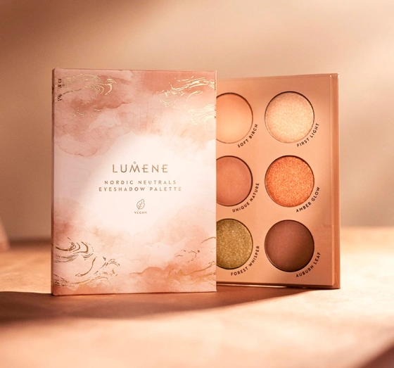 Lumene Nordic Neutrals Paleta cieni do powiek 8g