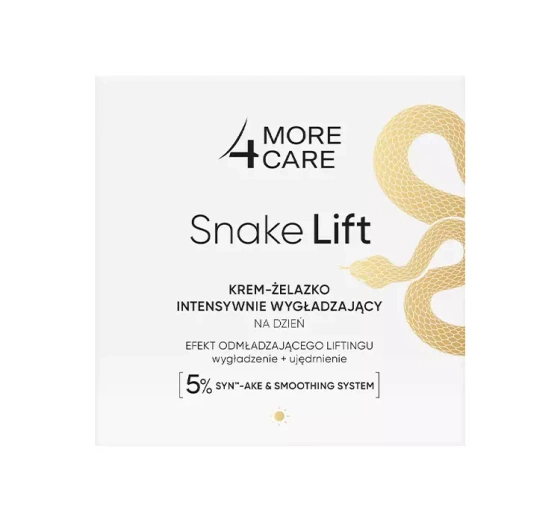More4Care Snake Lift intensywnie wygładzający krem-żelazko do twarzy na dzień 50ml