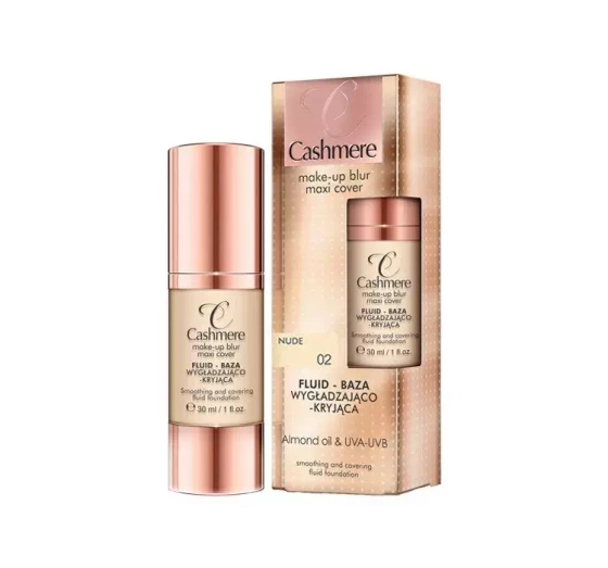 Dax Cosmetics Cashmere podkład fluid baza wygładzająco kryjąca 02 30 ml