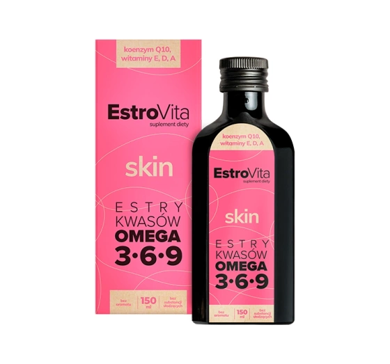 EstroVita Skin Omega 3-6-9 suplement diety dla kobiet 150 ml