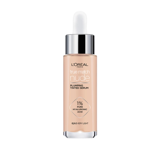 L'Oréal Paris True Match Nude serum koloryzujące 0,5-2 Very Light 30 ml