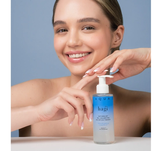 Hagi Aqua Zone naturalny żel-galaretka do mycia twarzy 150 ml