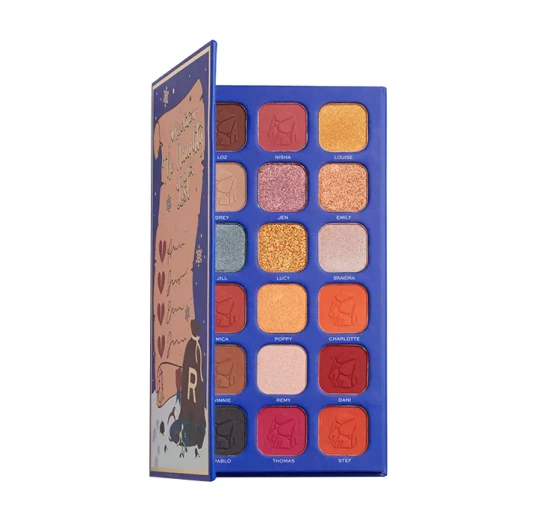 I Heart Revolution The Naughty List paleta cieni do powiek 18 g