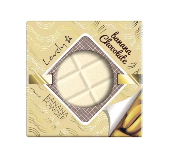 Lovely Banana Chocolate puder do twarzy z ekstraktem z nasion kakao 9 g
