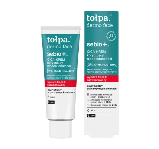 TOŁPA DERMO FACE SEBIO KORYGUJĄCY NIEDOSKONAŁOŚCI CICA-KREM 40ML