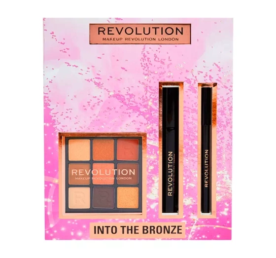 Makeup Revolution Into the Bronze eye zestaw prezentowy