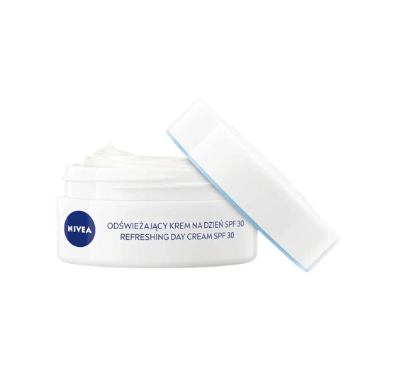 NIVEA 24h Nawilżenia odświeżający krem do twarzy na dzień SPF30 50 ml