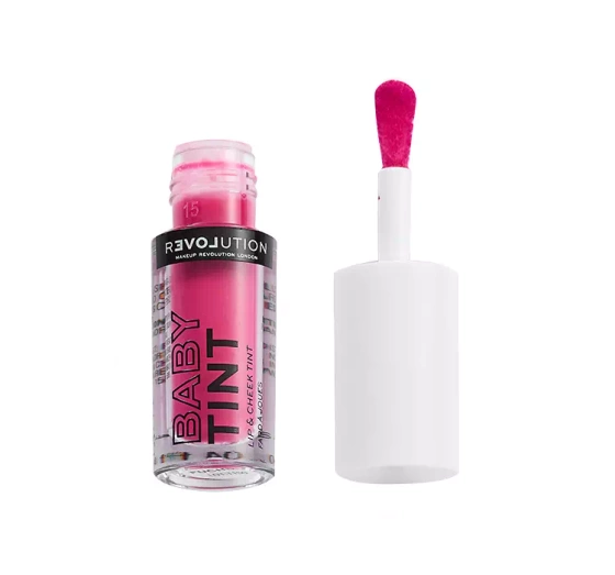 Relove Baby Tint mini pomadka do ust i róż do policzków Fuchsia 1,4ml