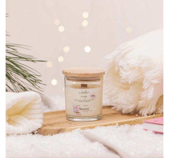 Nacomi Fragrances sojowa świeca zapachowa Winter Nap 140 g