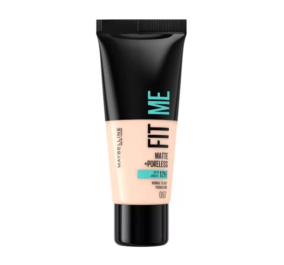 Maybelline Fit Me matujący podkład do twarzy 97 Natural Porcelain 30 ml