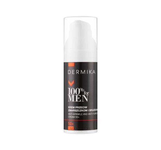 Dermika 100% For Men przeciwzmarszczkowy krem dla mężczyzn 50 50ml
