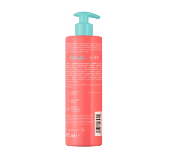 AA You.mmy Skin ujędrniająco-nawilżający balsam do ciała Peach Firm 400 ml