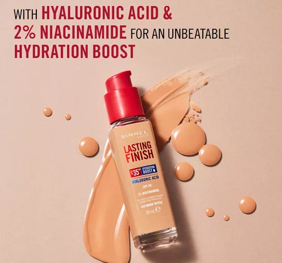 Rimmel Lasting Finish 35HR podkład do twarzy 100 Ivory 30ml