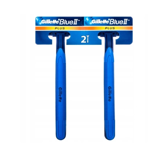Gillette Blue II Plus jednorazowe maszynki do golenia dla mężczyzn 2szt