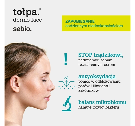 Tołpa Dermo Face Sebio BB matujący krem korygujący 40ml