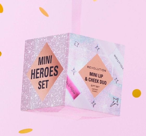 Makeup Revolution Mini Lip & Cheek Duo zestaw do makijażu