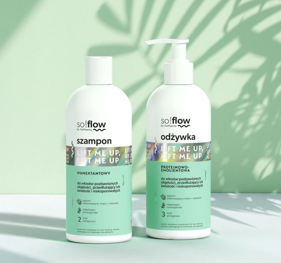 So!Flow humektantowy szampon do włosów pozbawionych objętości 300ml