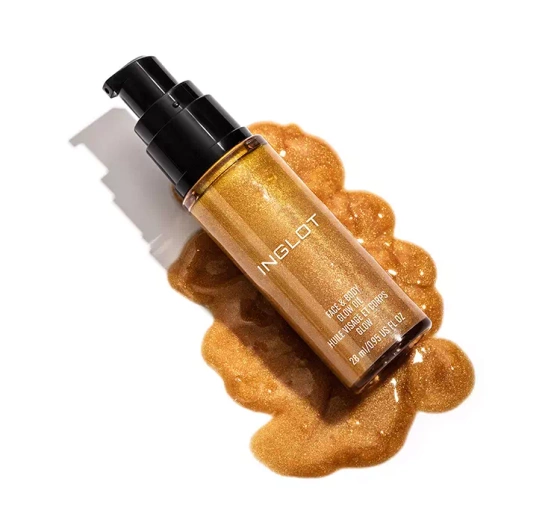 Inglot Rozświetlający olejek do twarzy i ciała Glow 28ml