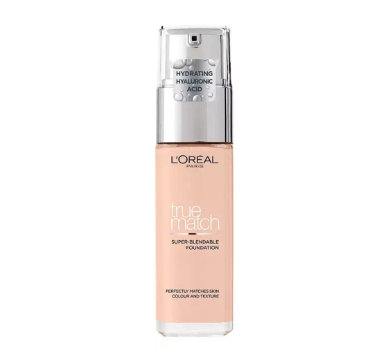 L'Oréal Paris True Match podkład dopasowujący się do koloru skóry 0.5 N 30 ml