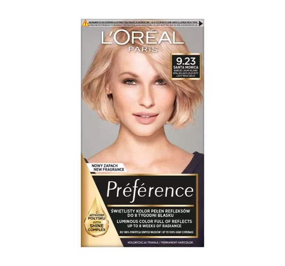 L'Oréal Paris Preference farba do włosów 9.23 Santa Monica