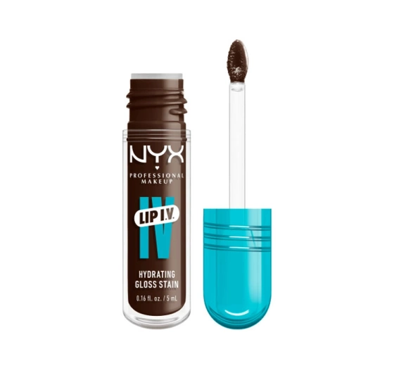 NYX Professional Makeup Lip IV Hydrating Gloss Serum błyszczyk do ust 06 Espresso Soak 5 ml