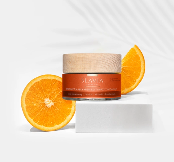 Slavia Cosmetics krem do twarzy na dzień z aktywną witaminą C 3% 50ml