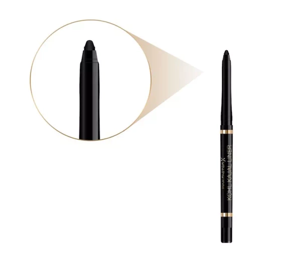 Max Factor Kohl Kajal Liner automatyczna kredka do oczu 001 Black 0,35 g