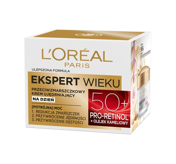 L'Oréal Paris Ekspert Wieku przeciwzmarszczkowy krem ujędrniający na dzień 50 50 ml