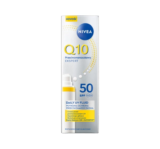 NIVEA Q10 Przeciwzmarszczkowy Ekspert krem na dzień SPF50 40 ml