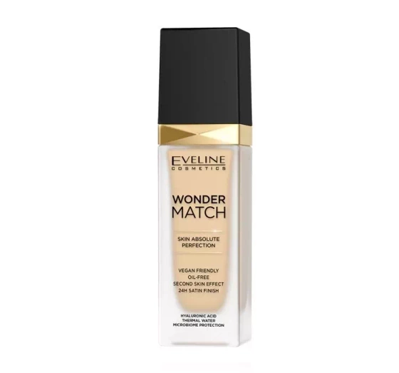 Eveline Cosmetics Wonder Match luksusowy podkład wygładzający 05 Light Porcellain 30 ml