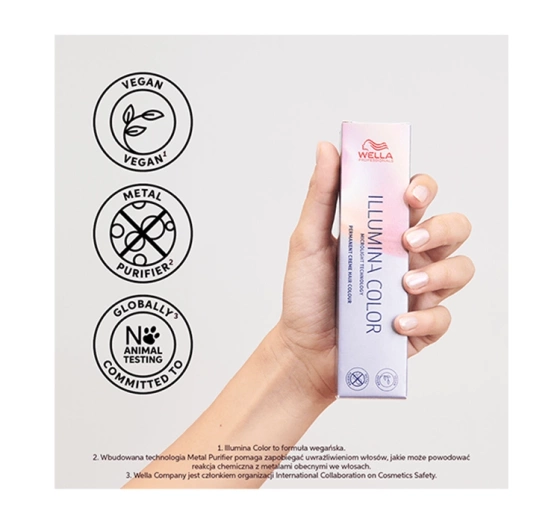 Wella Professionals Illumina Color krem koloryzujący 7/3 60ml