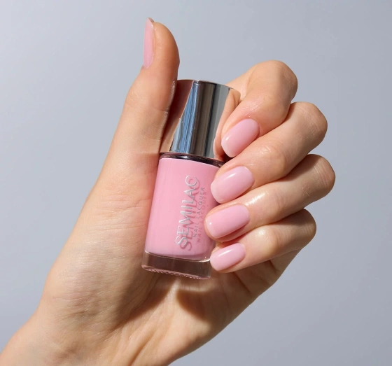Semilac Nail Lacquer klasyczny lakier do paznokci 103 Sheer Vibrant Pink 9 ml
