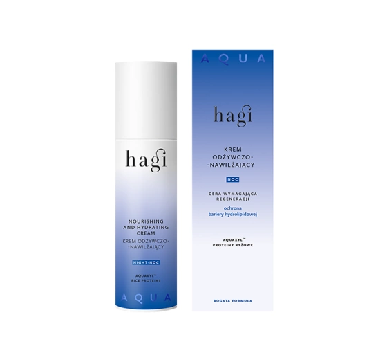 Hagi Aqua Zone odżywczo-nawilżający krem na noc 50 ml